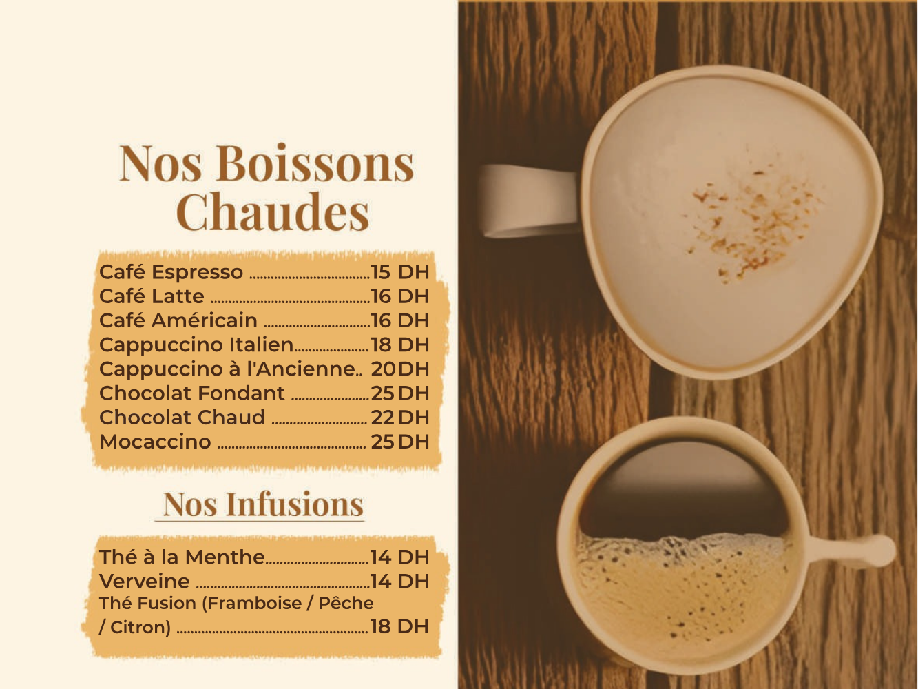 Boissons Chaudes