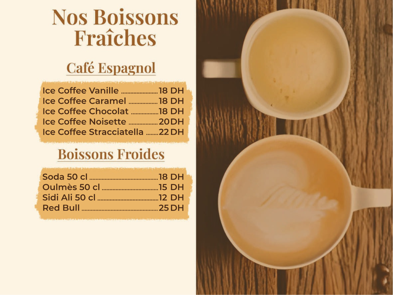 Boissons Fraîches 1