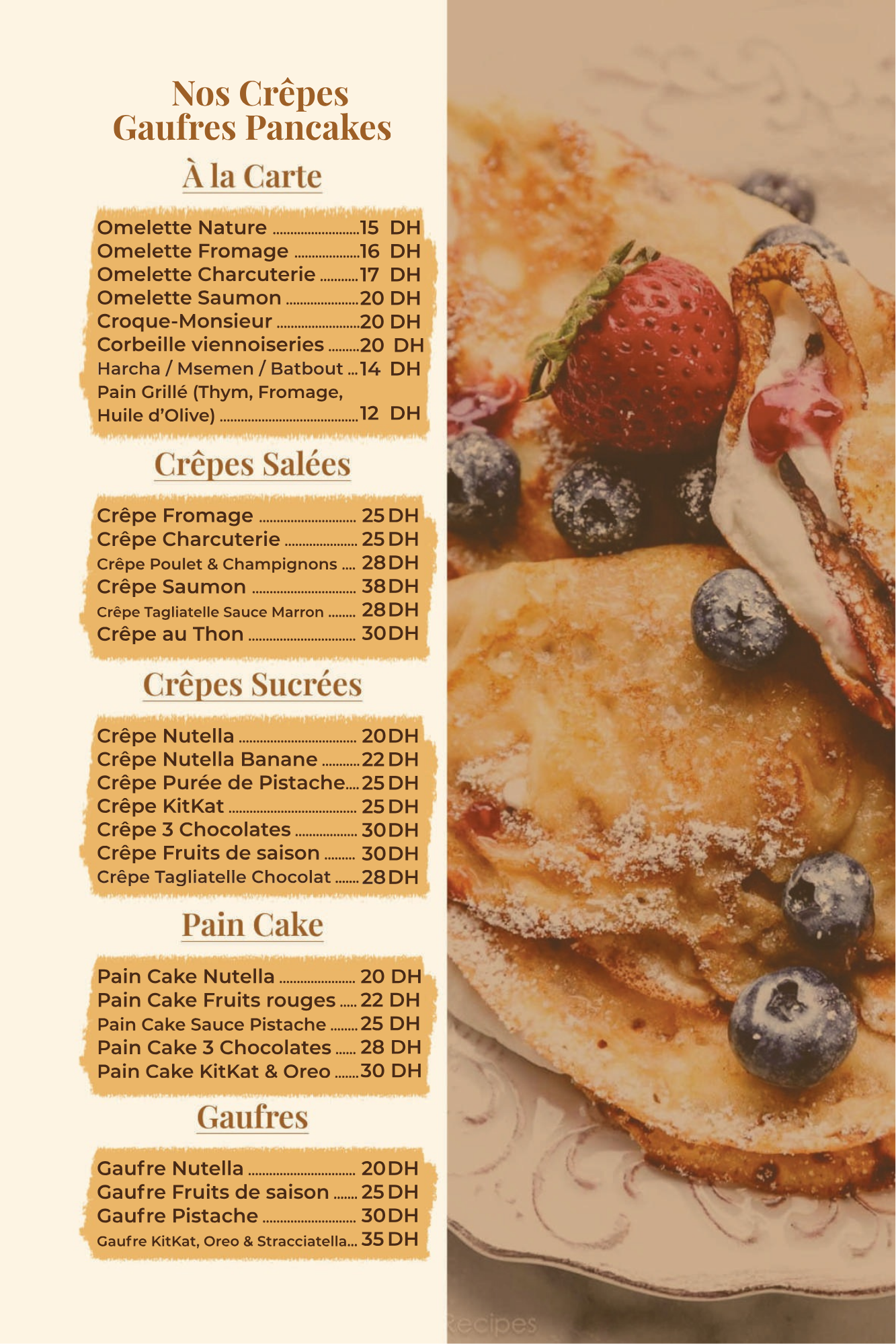Nos Crêpes